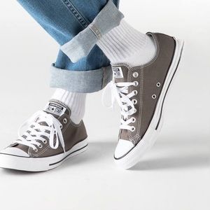 Chuck Taylor All Star Converse Grey Low Top Sneaker Tennis Shoe